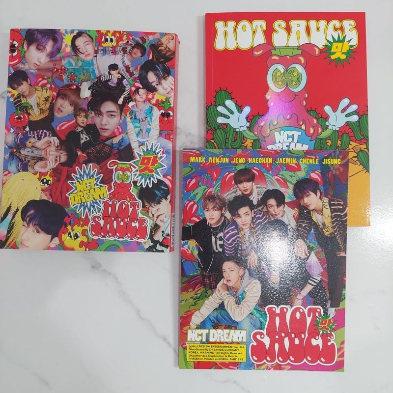 ALBUM NCT DREAM HOT SAUCE UNSEALED