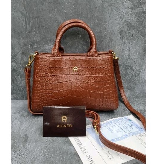 Tas Aigner Modelista Mini Croco