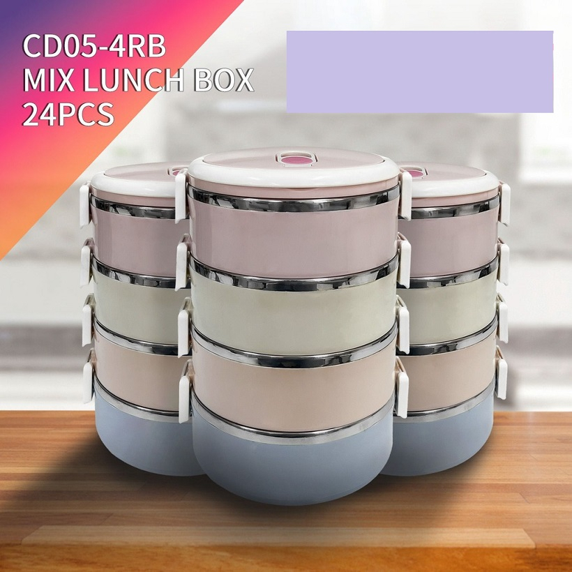 Rantang Makan Susun Stainless | Lunch Box Set Stainless rantang piknik