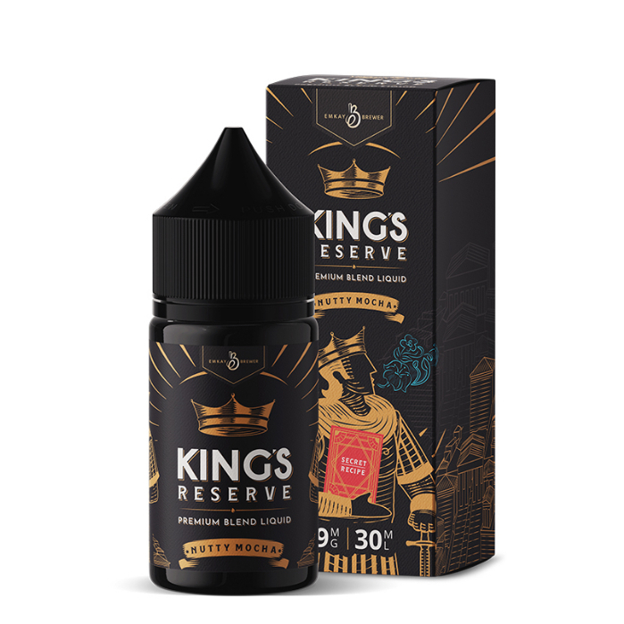 King Reserve Salt Pod Friendly 30ML by eMKay Brewer