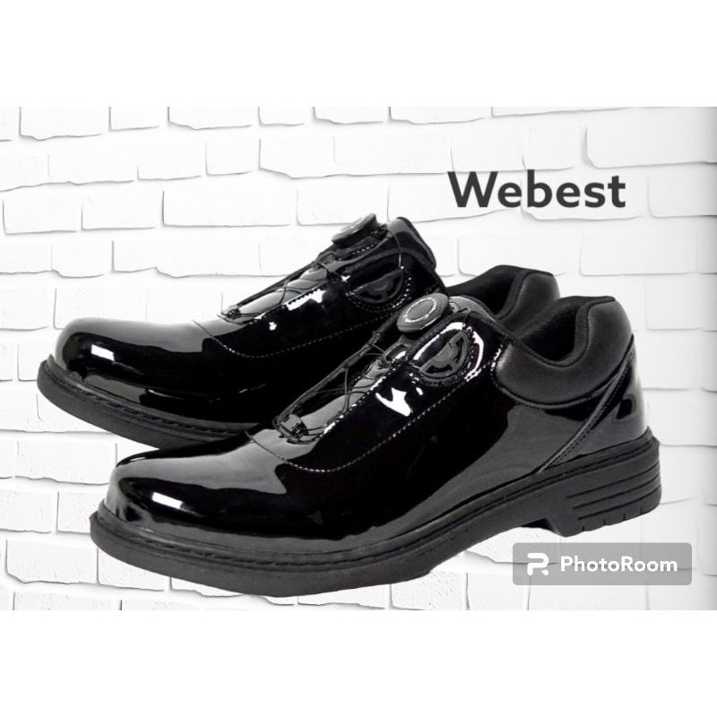 cuci gudang sepatu pdh tactical spartan webest tali putar/sepatu pdh tali putar tni polri security