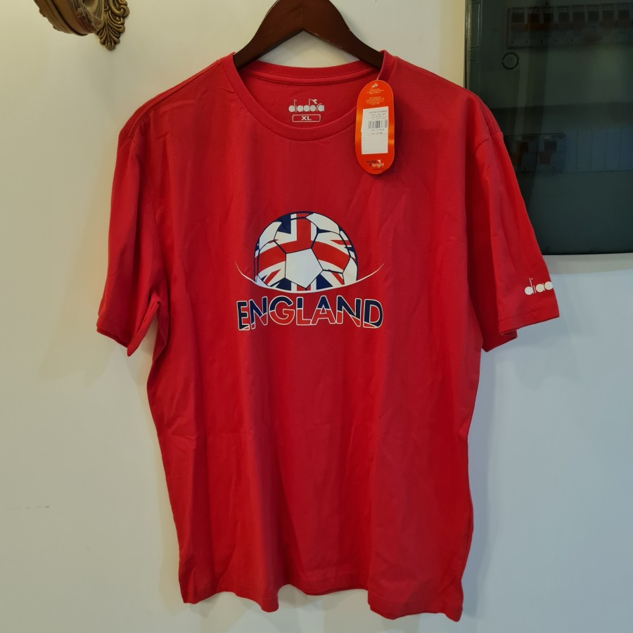 Kaos Shirt DIADORA England Inggris 2022 Original 100% BNWT