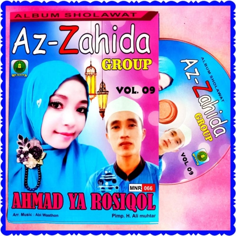 KASET VCD ORIGINAL AZ ZAIDA GROUP -VCD WAFIQ AZIZAH-KASET RELIGI ISLAMI-KASET VCD SHOLAWAT-VCD SHOLA