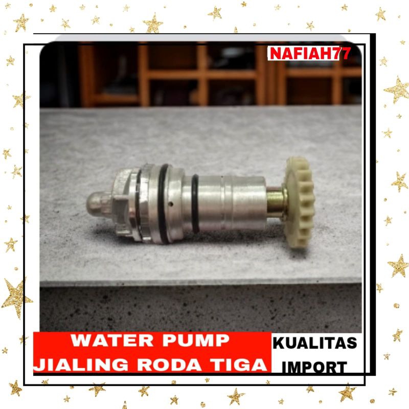 (KUALITAS IMPORT) WATER PUMP JIALING  WATER PUM JIALING   RODA TIGA SPARE PARTS MOTOR RODA TIGA