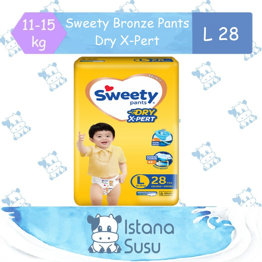 Sweety Bronze Pants Dry X - Pert Ukuran Sedang