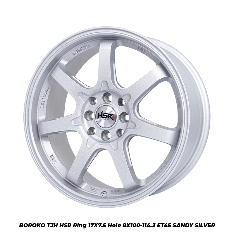 Velg HSR Ring 17 Velg Mobil HSR BOROKO TJH Original R17 Jazz Yaris Freed Vios City Livina