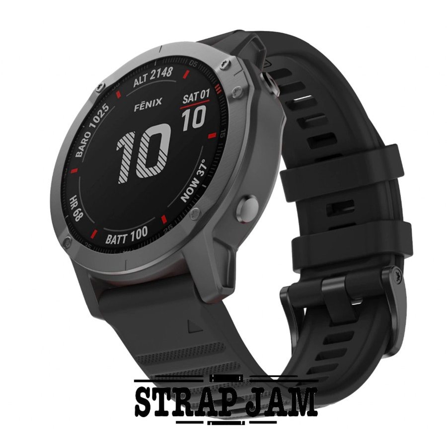 MF6X Strap Garmin Instinct 2X 50mm - Tali Jam Tangan Quick Fit 26mm Rubber Lentur