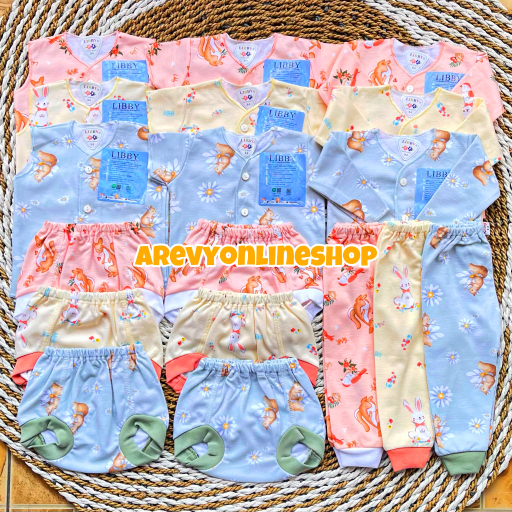 PAKET BAJU BAYI NEWBORN Libby MIYO VELVET BONBINZOO LITTLE OWL MOTIF PERLENGKAPAN BAJU BAYI KADO BAYI AREVYONLINESHOP Gift Set Paket Lahiran Setelan Baju Bayi Celana Bayi Baru Lahir Baju Panjang Celana Panjang Baju Pendek Celana Pendek Baju Kutung STK