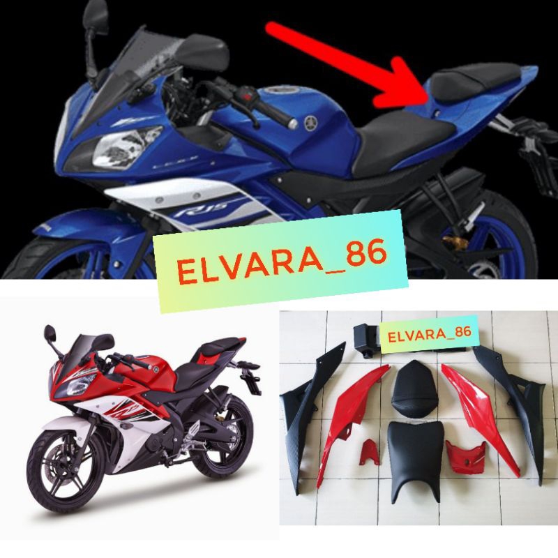 Paket body belakang fullset Yamaha R15 V2 Original 2PK