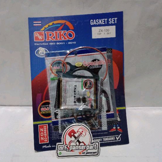 PAKING TOPSET ZX 130// GASKET TOP SET ATAS HEAD BORING+SEAL KLEP KAWASAKI KAZE ZX 130 RIKO