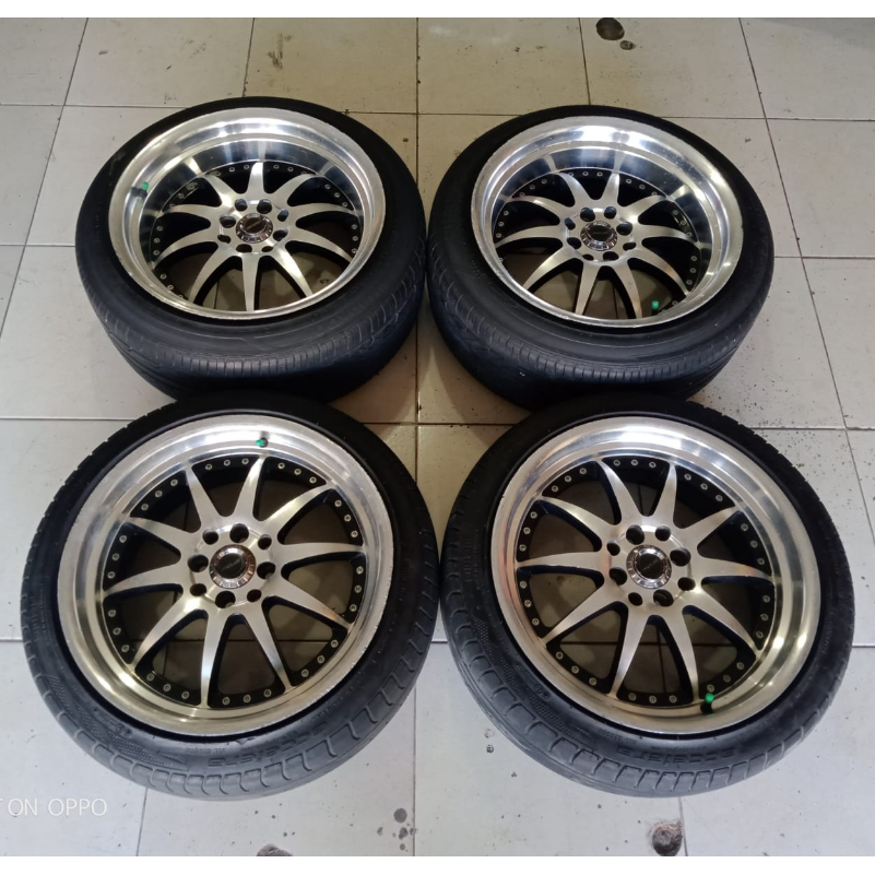 Velg Mobil Bekas Celong Ring 17 Lebar 8/9 Buat Mobilio Xenia Vios Avanza