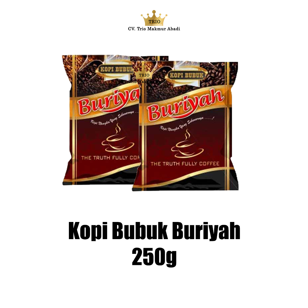 

Kopi Bubuk Murni Buriyah 250