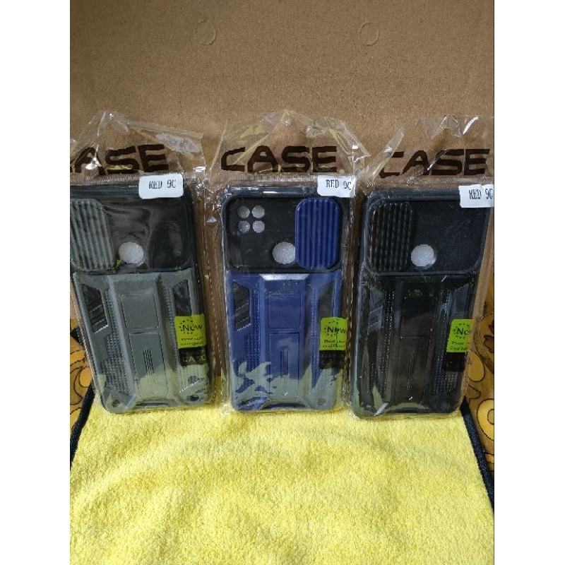 Softcase Xiaomi Redmi 9C Silikon Casing Case Spigen Transforme Magnetic Stading Slending Camera