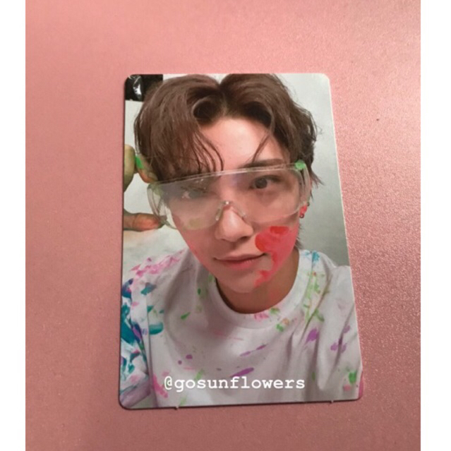 photocard pc joshua cemong face the sun seventeen