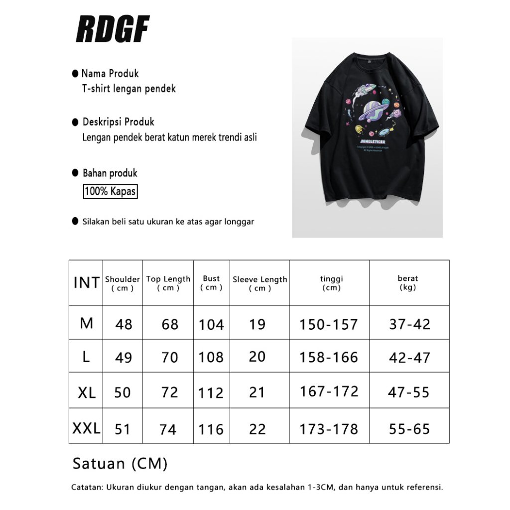 RDGF kaos cowok keren kaos kekinian  kaos hitam  Kaos pria Amerika kaos pria keren original PRIA &amp; WANITA (UNISEX)/A0137