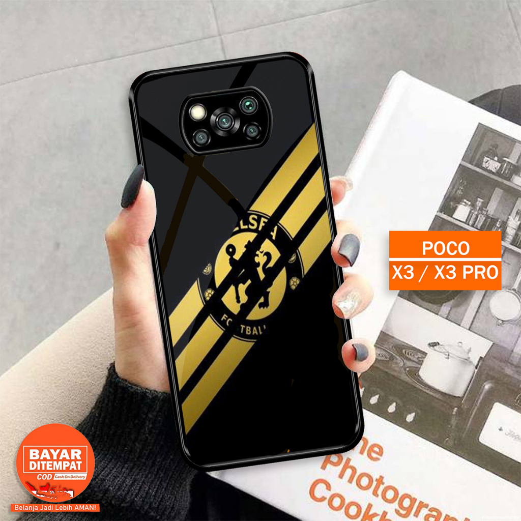 Case 2D Glossy Poco X3/X3PRO/X3NFC - Casing Hp Poco X3/X3PRO/X3NFC - MOTIF LIVERPOOL - CASE KILAU - 