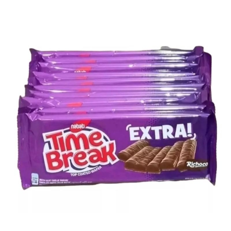 Nabati Time Break Extra Isi 10 Pcs x 36gr