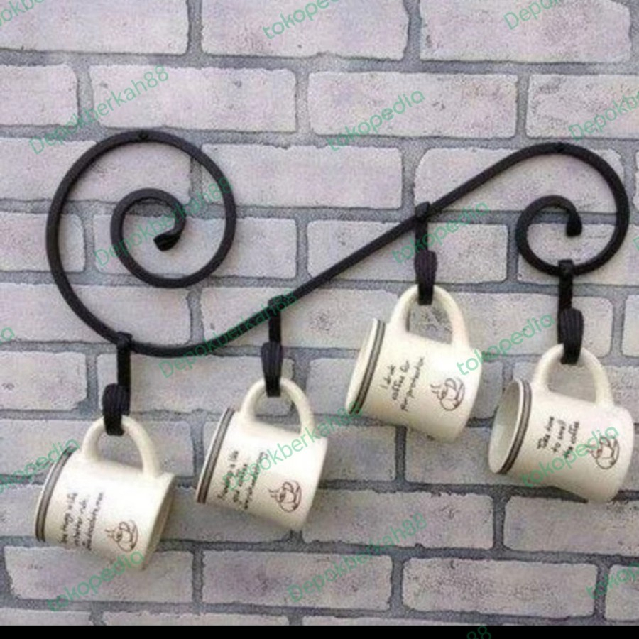 Rr- Gantungan Gelas/Gantungan Serbaguna/Rak Gelas/Rak Gantung Gelas/Cantolan Gelas