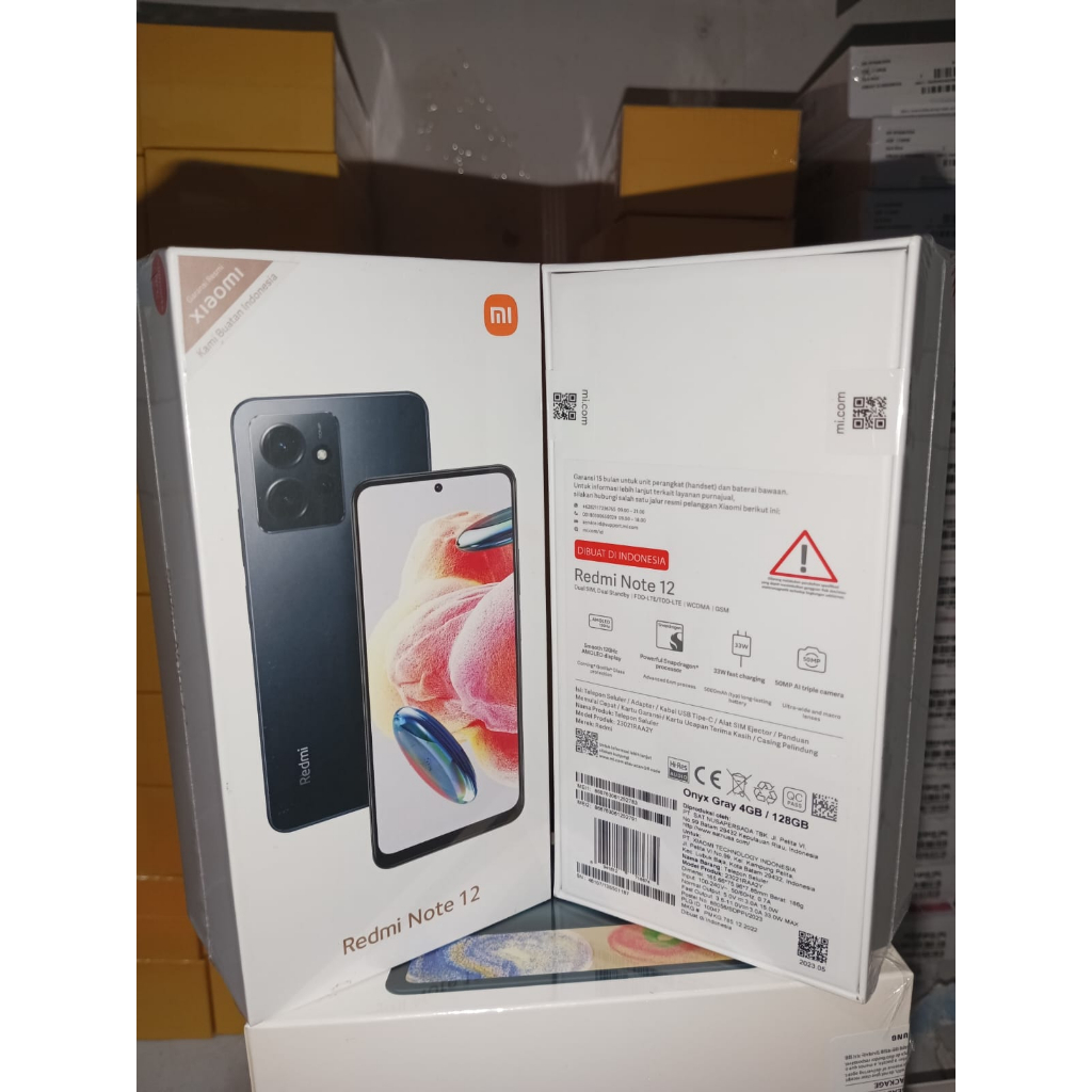 Redmi Note 12 4/128 NEW Garansi Resmi