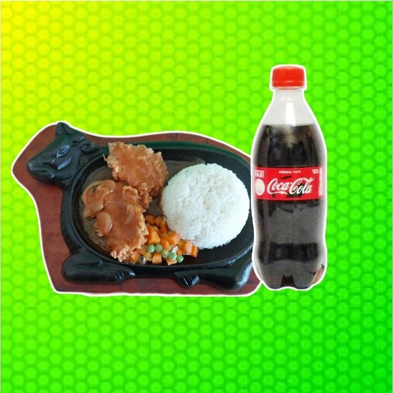 

Paket Cola Crispy Chicken Steak Nasi