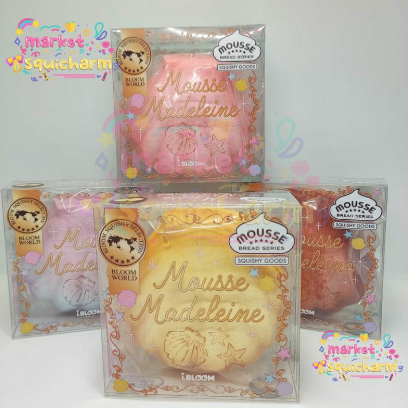 [ READY STOCK ]Mousse Madeleine by ibloom squishy