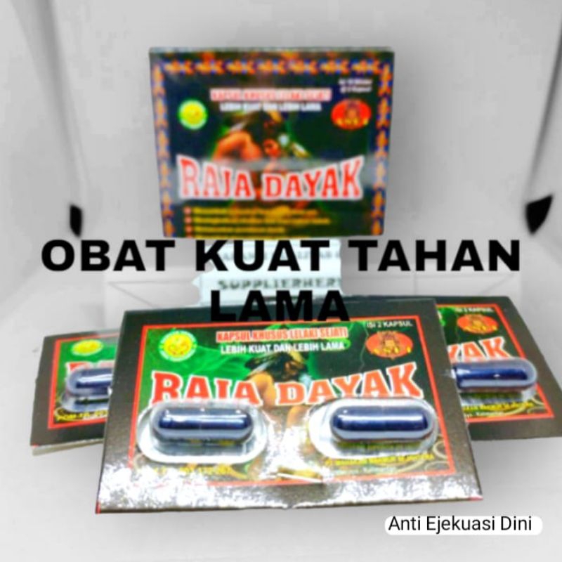 Kapsul (RAJA DAYAK) Obat Tahan Lama Kuat Pria Termurah