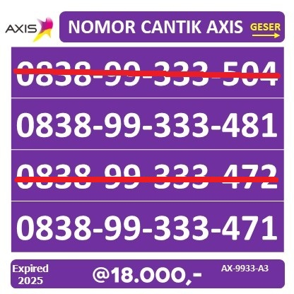 AXIS 11DIGIT 8080