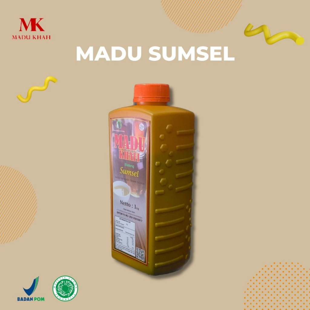 

Madu khafi sumsel premium isi bersih 1kg