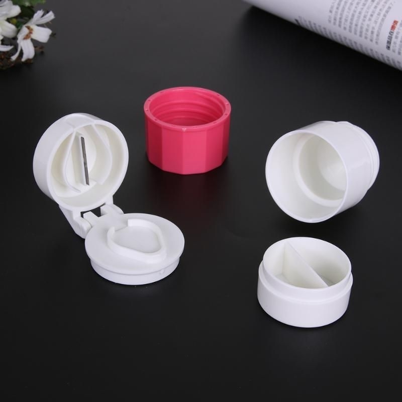 Alat Penghancur Obat Pil / Alat Penghalus Pil Obat / Alat Penggiling Obat Tablet / Alat Penumbuk Tablet / Alat Penggerus Pil Obat / Alat Pemotong Obat Tablet / Tempat Alat Menghaluskan Obat Tablet / Wadah Penghancur Obat / Pill Crusher / Pill Cutter