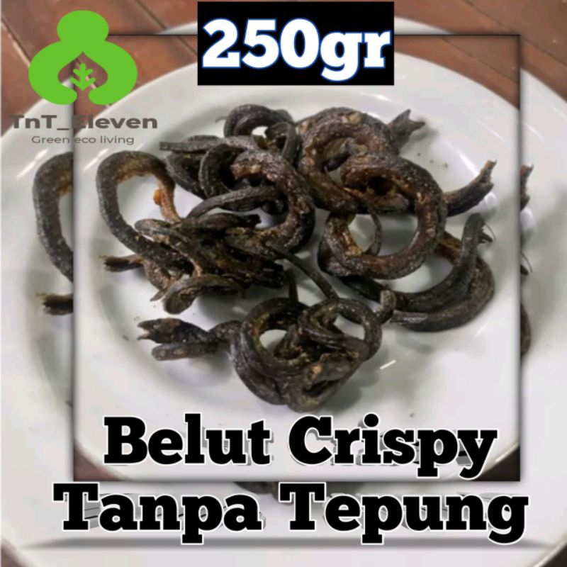 

250gr Belut Crispy Tanpa Tepung Gurih Garing