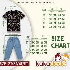 Setelan Kaos dan Celana JEANS Denim Anak Motif DINO By kakaDede