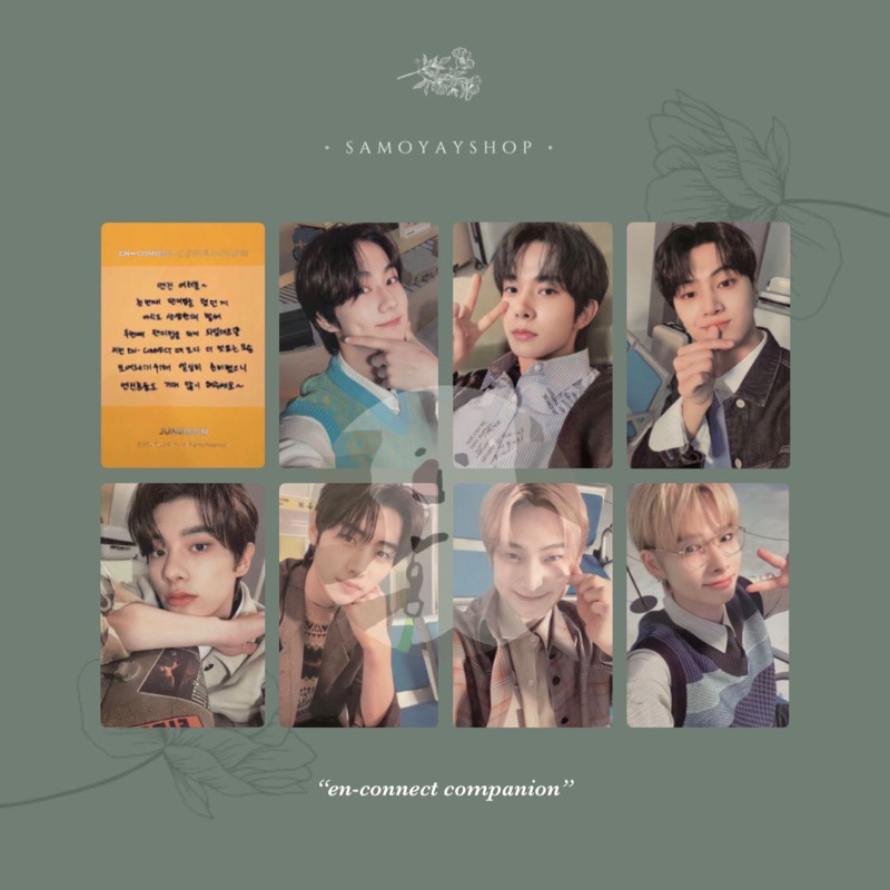 Photocard Enhypen En-Connect Companion Special Trading Card