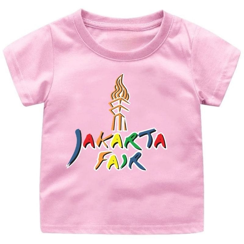 Baju Kaos Anak JAKARTA FAIR FESTIVAL Umur 1-12 Tahun