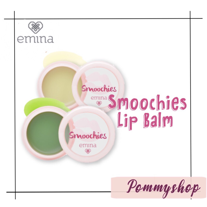 Emina Smoochies Lip Balm 3.7g | Pelembab Bibir