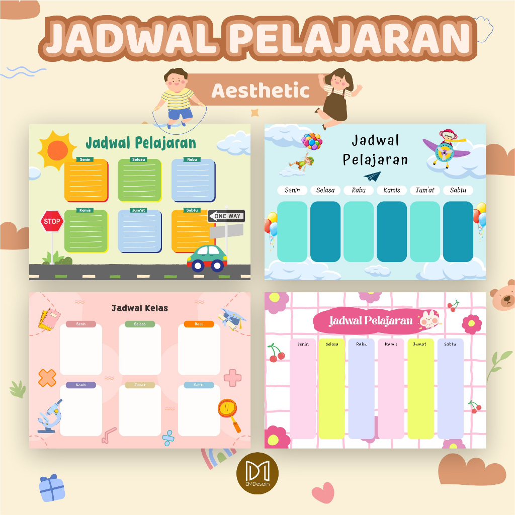 

JADWAL PELAJARAN ANAK CUSTOM / JADWAL PELAJARAN SEKOLAH / JADWAL PELAJARAN AESTHETIC Poster Jadwal Pelajaran Sekolah Aesthetic Kegiatan Mingguan - Weekly Planner Schedule Anak / Poster Edukasi JADWAL PELAJARAN AESTHETIC poster jadwal sekolah weekly C