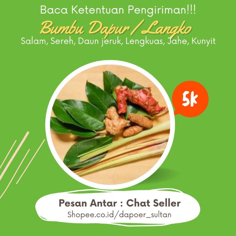 

CIBIRU ✨ LANGKO / BUMBU DAPUR ✨