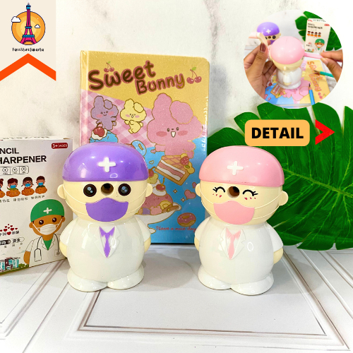 

Rautan Pensil Mekanik Meja Dokter Pencil Sharpener Doctor Serutan Funny Fancy Stuff Best Gift Stationery For School Alat Tulis Kantor Sekolah Ready Grosir Kado Ulang Tahun READY COD