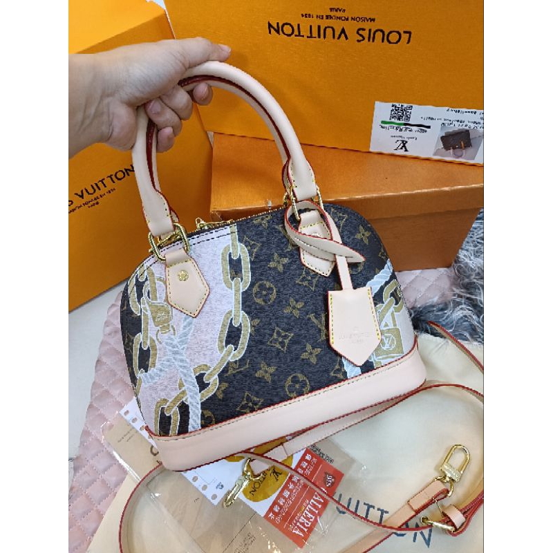 tas fashion LV Alma  handbag dan selempang free box