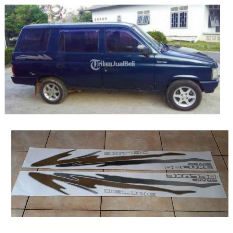 List body stiker Isuzu Panther Grand Deluxe /Stiker Isuzu Panther Deluxe / Stiker Panther Deluxe
