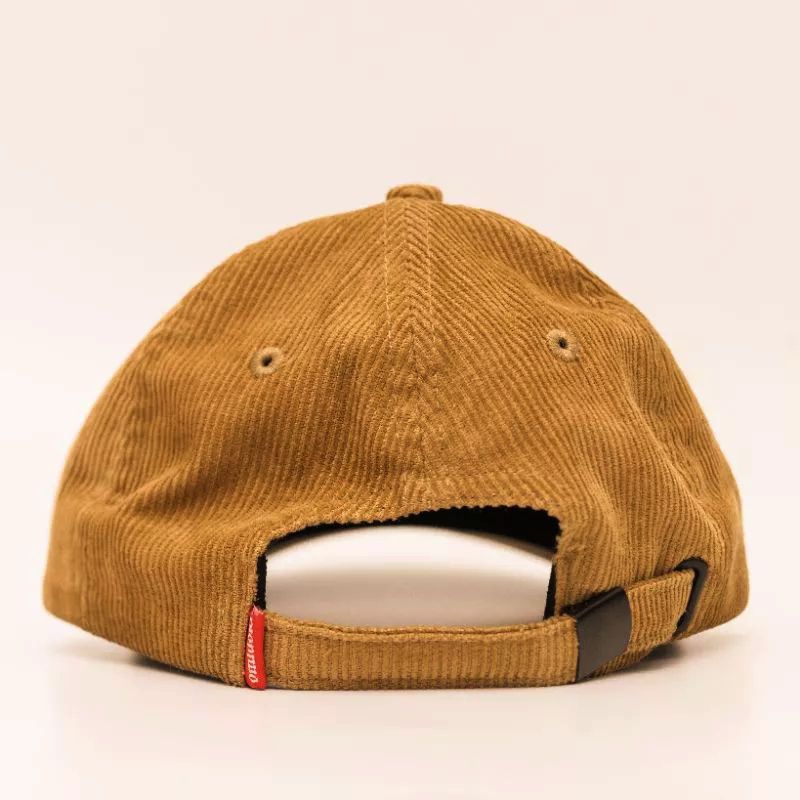 Topi Corduroy Omidoki Topi Baseball Caps Caramel