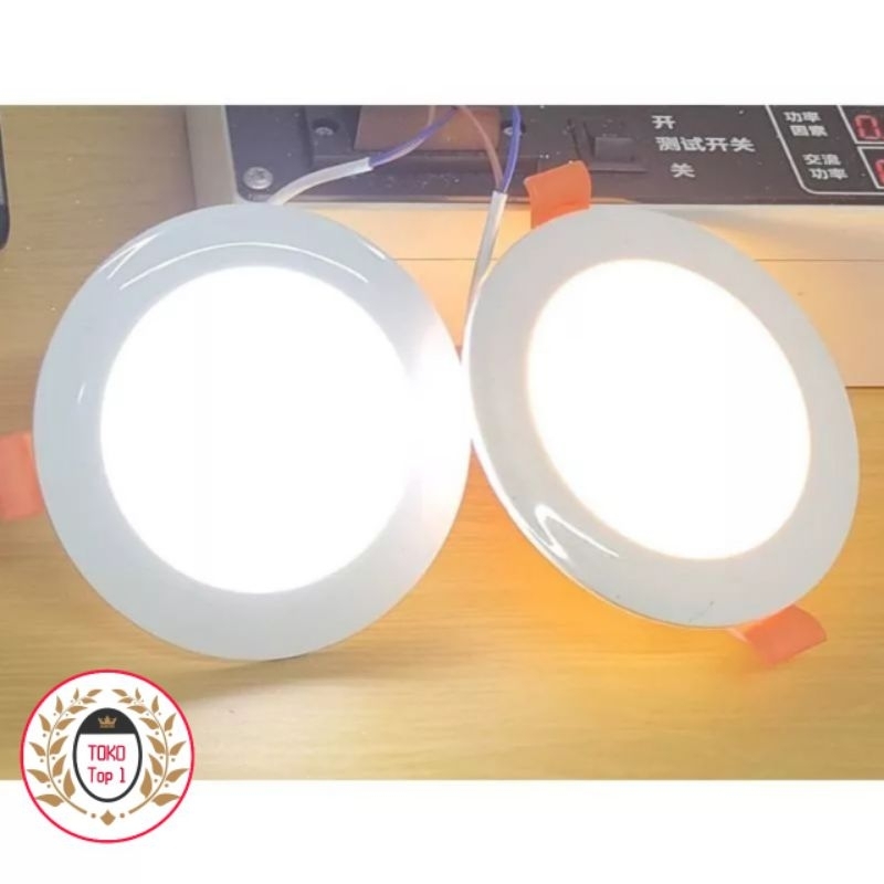 LAMPU DOWNLIGHT LED PLAFON 8 WATT ASLI FULL TERANG 8W 5W / PUTIH / WARM WHITE