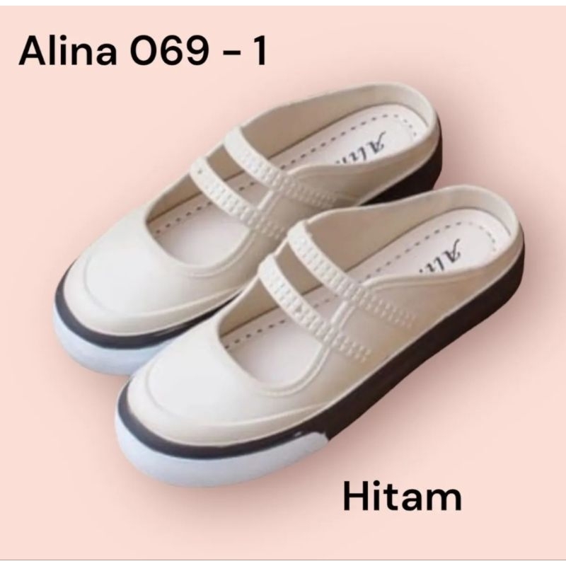 Sepatu Sandal Wanita Casual KIKER Bustong Sandal Jellyshoes