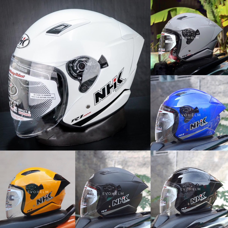 HELM HALF FACE NHK R1 MAX DOT SNI - NHK ORIGINAL