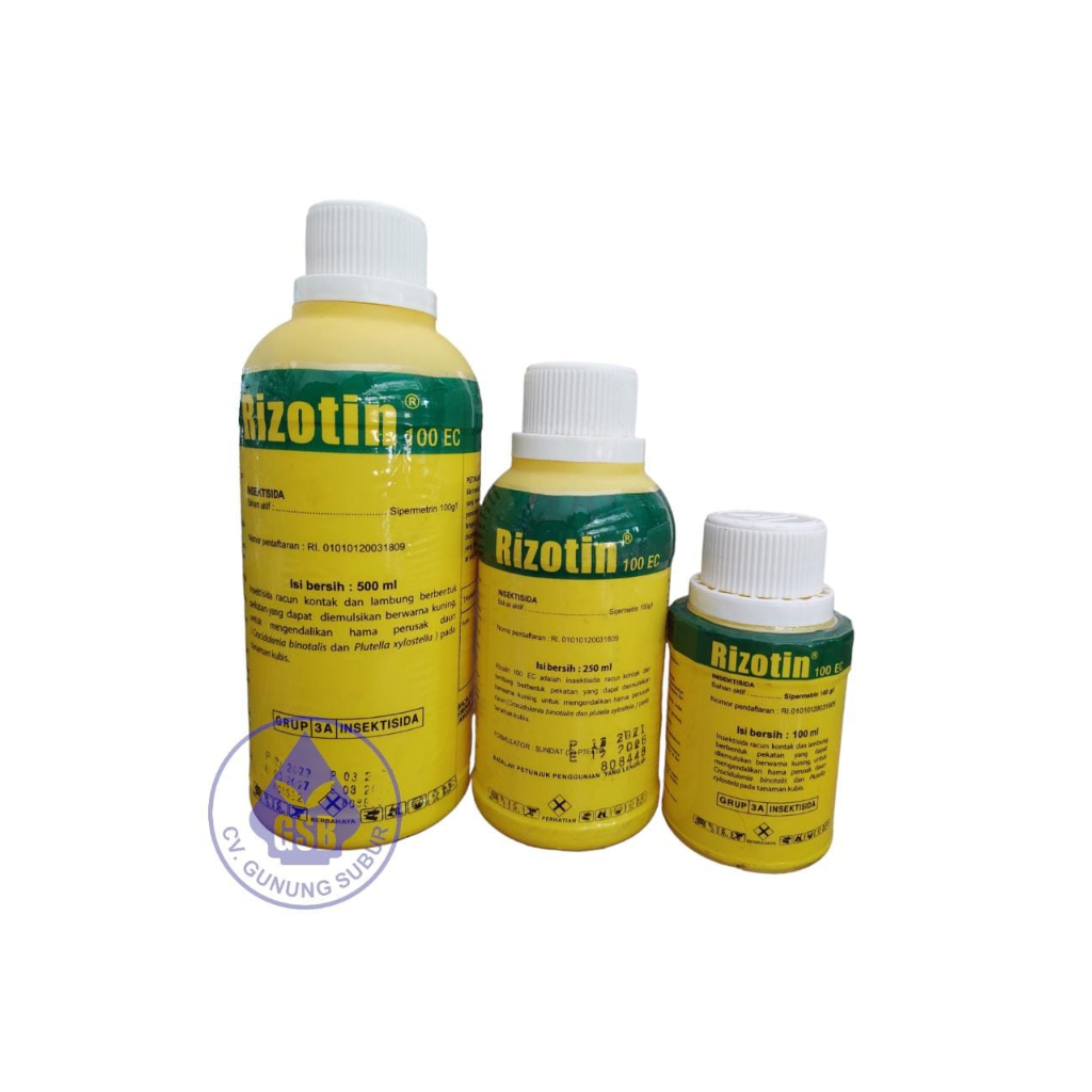 RIZOTIN INSEKTISIDA 100 EC PRMBASMI HAMA