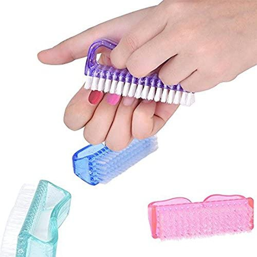 (2 pc) Sikat Kuku Tangan dan Kaki / Mani Pedi Mini Brush