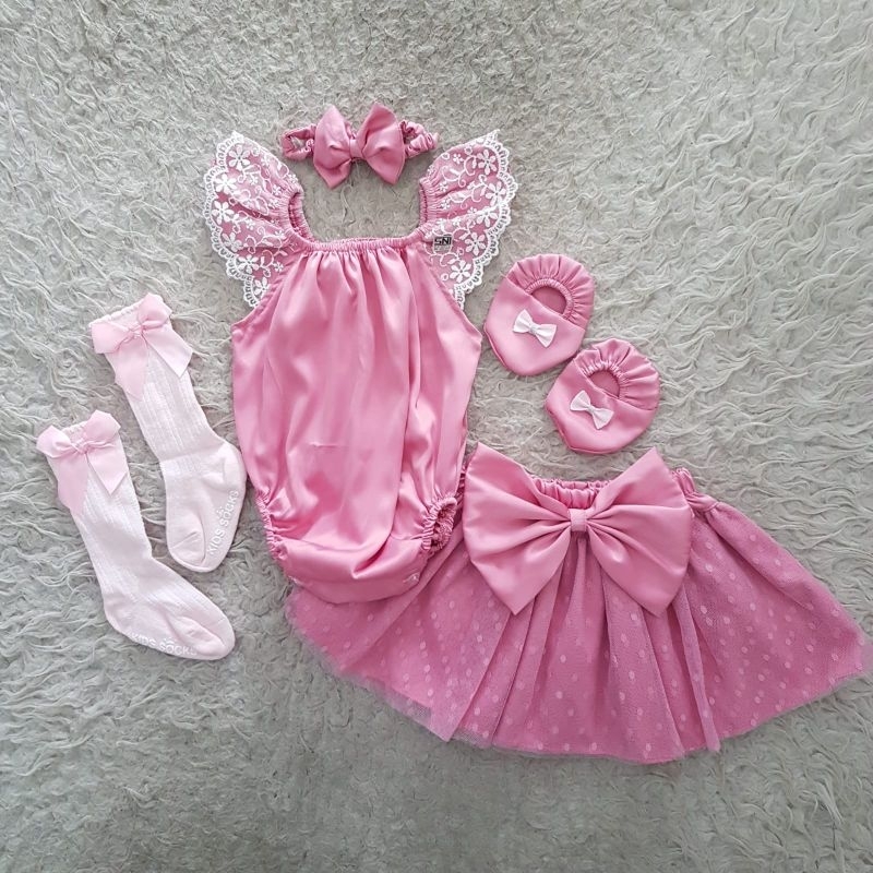 Baju Bayi Brenda tutu skirt