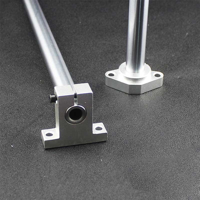 Vertical Axis Bracket Holder Linear SK12 Linear Rail Shaft Support Unit for 12mm Rail 3D Printer CNC