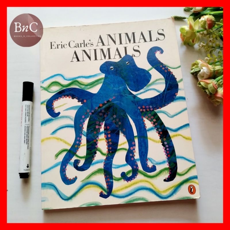 Eric Carle buku Animals Animals preloved