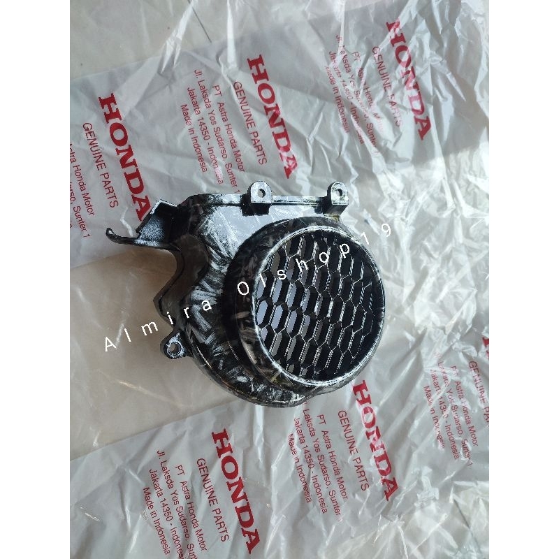 Tutup Kipas Carbon Celup Forged Beat Led, Scoopy, Genio 2021_2023