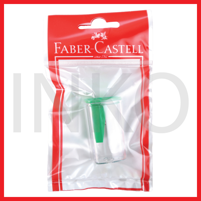 

FABER CASTELL SHARPENER 125LVN GREEN POUCH